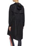 Back View - Click To Enlarge - CALVIN KLEIN PERFORMANCE - Drawstring waist funnel neck hooded jacket
