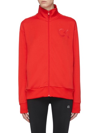 Main View - Click To Enlarge - CALVIN KLEIN PERFORMANCE - Logo sleeve jacket
