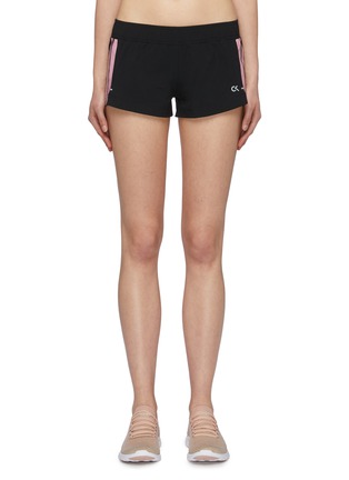 Main View - Click To Enlarge - CALVIN KLEIN PERFORMANCE - Stripe outseam track shorts