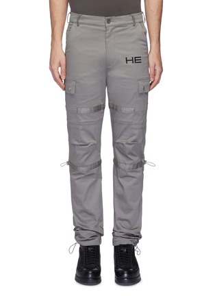 Main View - Click To Enlarge - HELIOT EMIL - Straight leg cargo pants