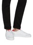 Figure View - Click To Enlarge - AXEL ARIGATO - 'Dunk' contrast collar leather sneakers