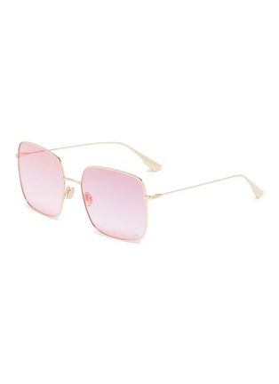 Main View - Click To Enlarge - DIOR - 'Dior Stellaire' mirror metal oversized square sunglasses