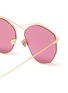 Detail View - Click To Enlarge - DIOR - 'Dior Stellaire 4' oversized geometric frame metal sunglasses