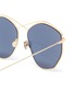 Detail View - Click To Enlarge - DIOR - 'Dior Stellaire 4' metal oversized geometric frame sunglasses