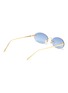 Figure View - Click To Enlarge - SPEKTRE - 'Boccioni' rimless oval sunglasses