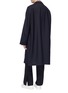 Back View - Click To Enlarge - JIL SANDER - Notched lapel wool-mohair coat