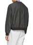 Back View - Click To Enlarge - JIL SANDER - Crinkled nylon bomber jacket