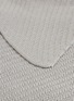 Detail View - Click To Enlarge - MIKMAX - Diagonal cotton knit blanket – Taupe