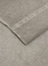 Detail View - Click To Enlarge - MIKMAX - Cotton jersey queen size duvet set – Taupe