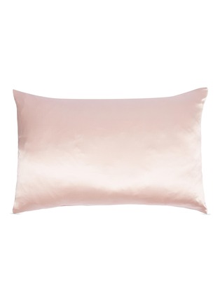 Main View - Click To Enlarge - MIKMAX - Mulberry silk pillowcase set – Dusty Pink