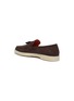  - SANTONI - Nubuck leather tassel loafers