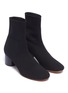 Detail View - Click To Enlarge - VINCE - 'Tasha' cylindrical heel sock knit ankle boots