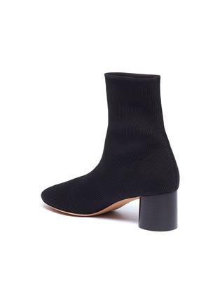  - VINCE - 'Tasha' cylindrical heel sock knit ankle boots