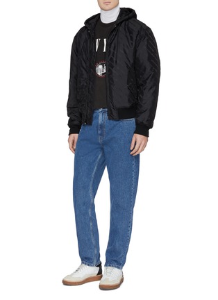 Figure View - Click To Enlarge - ALEXANDER WANG - Straight leg jeans