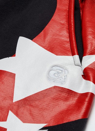  - ALEXANDER WANG - Logo embroidered star print sweatpants