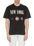 Main View - Click To Enlarge - ALEXANDER WANG - 'New York' slogan graphic print T-shirt