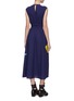 Back View - Click To Enlarge - MINKI - Abstract colourblock panelled waist sleeveless dress