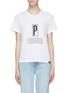 Main View - Click To Enlarge - PROENZA SCHOULER - PSWL 'P' logo print baby T-shirt