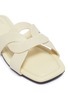 Detail View - Click To Enlarge - PEDDER RED - 'Cameron' loop leather slide sandals