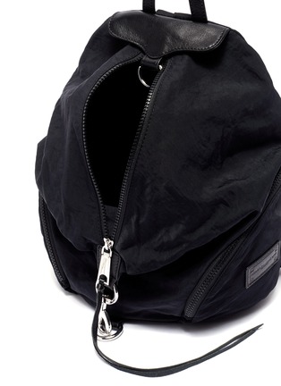 Detail View - Click To Enlarge - REBECCA MINKOFF - 'Julian' dog clip backpack