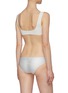 Back View - Click To Enlarge - LISA MARIE FERNANDEZ - 'Marie-Louise' wraparound tie back crepe bikini set