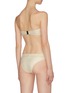 Back View - Click To Enlarge - LISA MARIE FERNANDEZ - Buckled bandeau seersucker bikini set