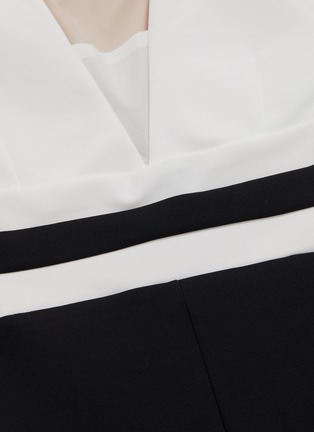  - VAARA - 'Romy' colourblock sleeveless performance bodysuit
