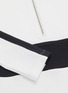  - VAARA - 'Valentine' stripe sleeve half-zip performance top