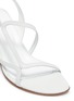 Detail View - Click To Enlarge - BY FAR - 'Brigette' strappy leather slingback sandals