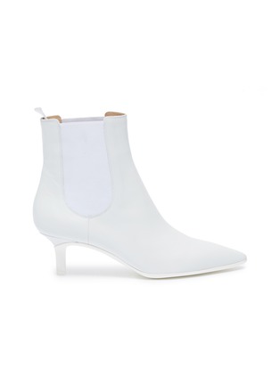 Main View - Click To Enlarge - GIANVITO ROSSI - Leather ankle boots