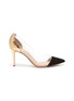 Main View - Click To Enlarge - GIANVITO ROSSI - 'Plexi' PVC panelled pumps