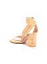  - GIANVITO ROSSI - Cross ankle strap suede sandals