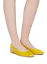 Figure View - Click To Enlarge - GIANVITO ROSSI - 'Tish' suede slingback flats