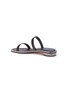  - STUART WEITZMAN - 'Coquina' glass crystal welt outsole leather sandals