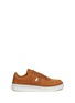 Main View - Click To Enlarge - NEIL BARRETT - 'City Basketball' low top nubuck leather sneakers