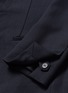Detail View - Click To Enlarge - HAIDER ACKERMANN - Sequined lapel fleece wool soft blazer