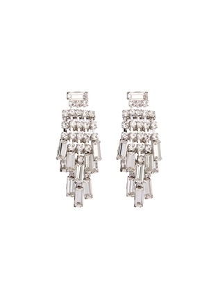 Main View - Click To Enlarge - VENNA - Glass crystal drop earrings