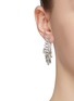 Figure View - Click To Enlarge - VENNA - Glass crystal drop earrings