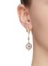 Figure View - Click To Enlarge - VENNA - Glass crystal detachable drop earrings