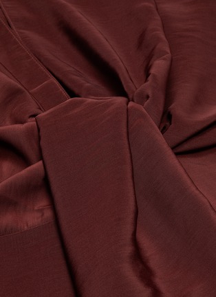 Detail View - Click To Enlarge - THE R COLLECTIVE - 'Calabash' convertible crepe maxi dress