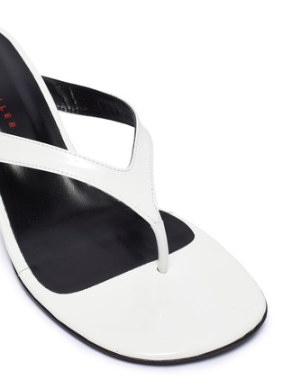Detail View - Click To Enlarge - SIMON MILLER - 'Beep Thong' leather sandals