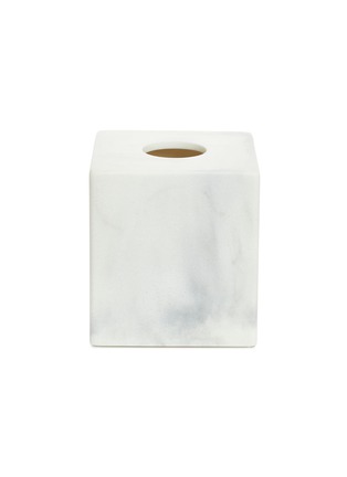 Main View - Click To Enlarge - SV CASA - Carrara tissue box – White/Grey