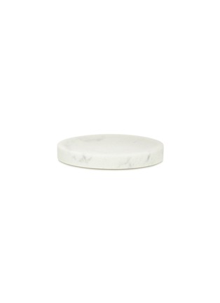 Main View - Click To Enlarge - SV CASA - Carrara soap dish – White/Grey