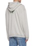 Back View - Click To Enlarge - BALENCIAGA - Rose print back zip hoodie