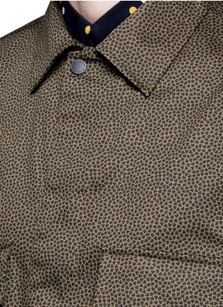 Detail View - Click To Enlarge - PS PAUL SMITH - 'Mini Heart' print cotton jacket