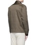 Back View - Click To Enlarge - PS PAUL SMITH - 'Mini Heart' print cotton jacket