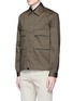 Front View - Click To Enlarge - PS PAUL SMITH - 'Mini Heart' print cotton jacket
