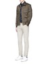 Figure View - Click To Enlarge - PS PAUL SMITH - 'Mini Heart' print cotton jacket