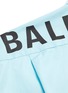 - BALENCIAGA - Logo print back oversized short sleeve shirt