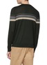 Back View - Click To Enlarge - EQUIL - Stripe wool blend sweater